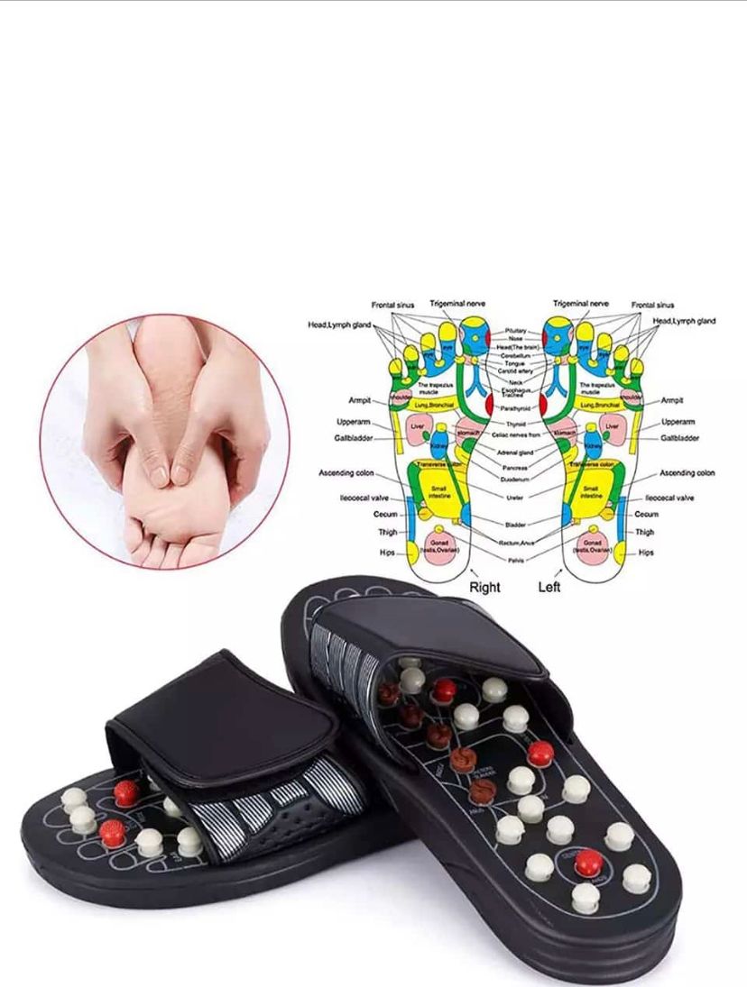 Pantoufles de Massage par Acupression